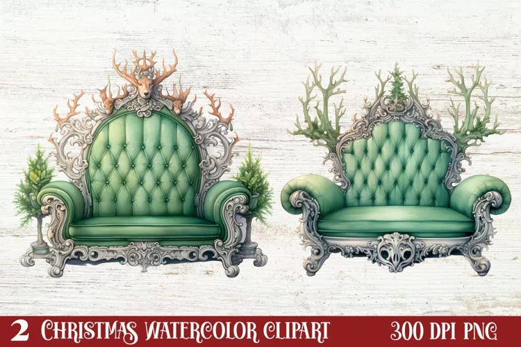 Cozy Green christmas Clipart Sublimation, Christmas PNG