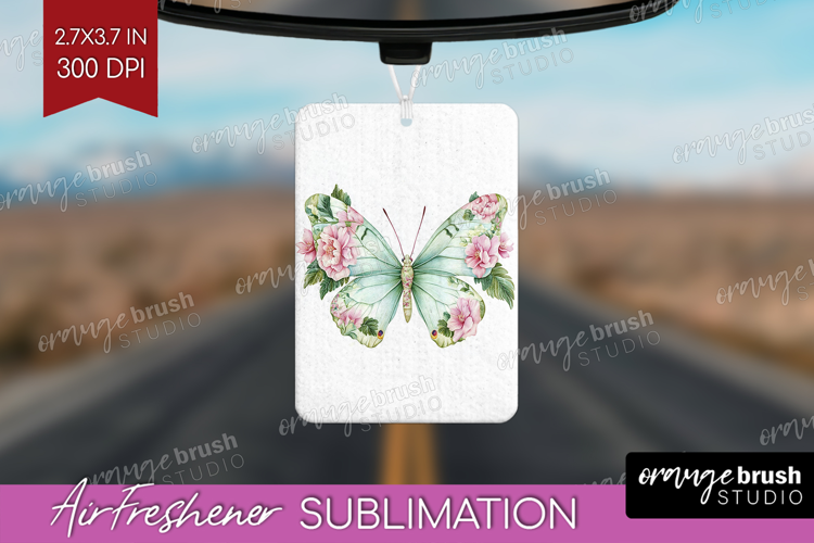 Cottagecore Air Freshener PNG - Green Coquette PNG