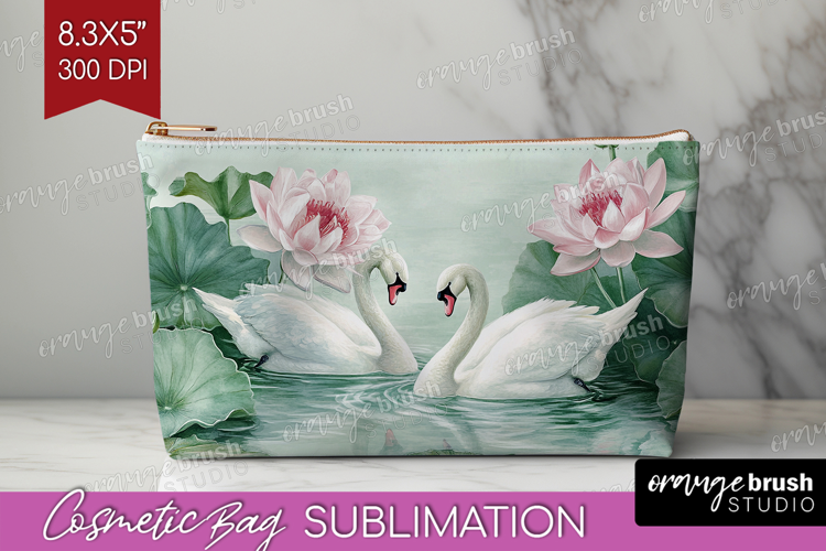 Cottagecore Cosmetic Bag - Green Coquette Makeup Bag PNG