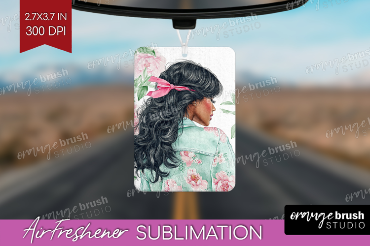 Cottagecore Air Freshener PNG - Green Coquette PNG