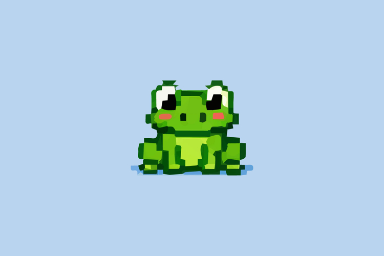Frog Vector Image 4
