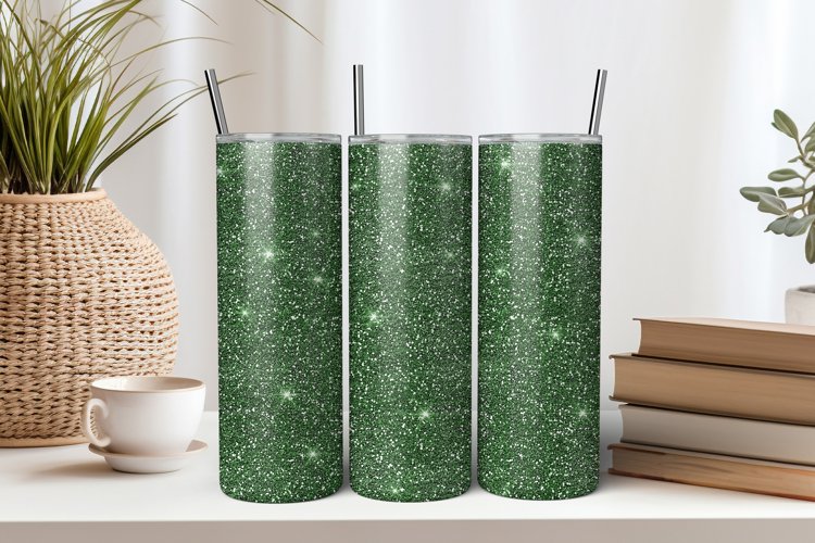 Green Glitter Background Image 8
