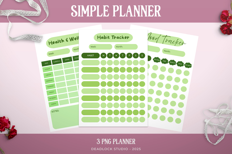 Simple Green Journal Tracker