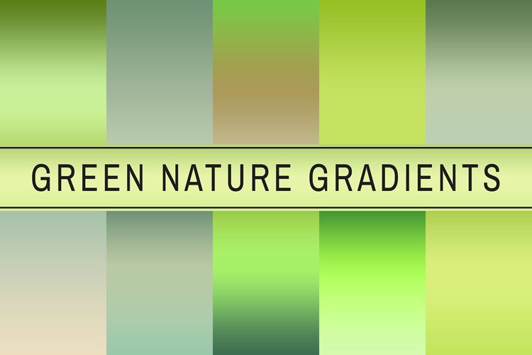 Green Nature Gradients