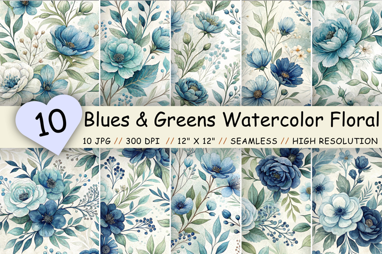 Floral Seamless Pattern Image 2