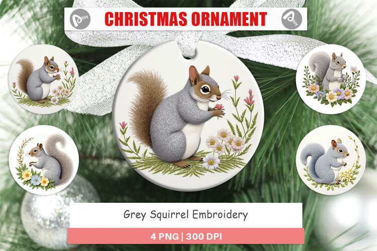 Ornament Grey Squirrel example image 1