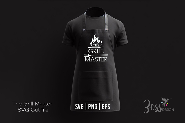The Grill Master SVG design