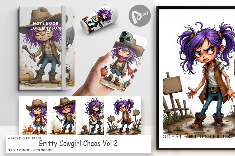 Cowgirl Clipart Image 18