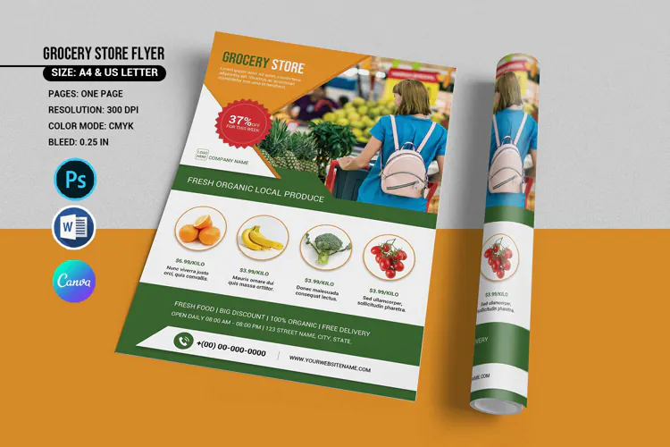 Grocery Store Flyer