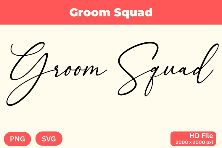 Groom SVGs Image 5