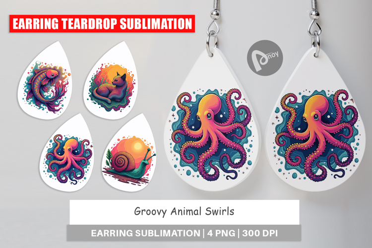 Sublimation Earring Designs Image 4