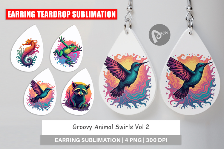 Sublimation Earring Designs Image 3
