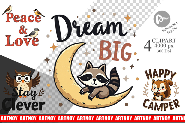 Groovy Friends Clipart