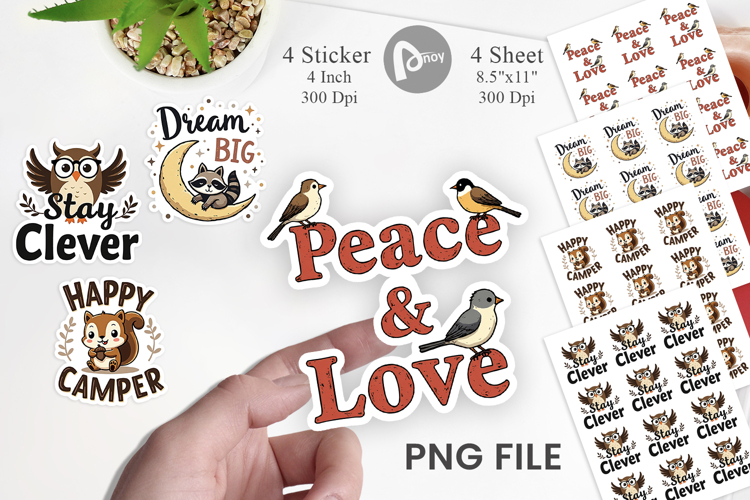 Groovy Friends Sticker