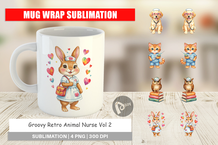 Nurse Sublimation Designs Image 18