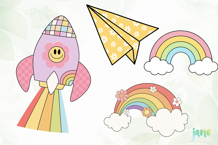 Groovy School Clipart
