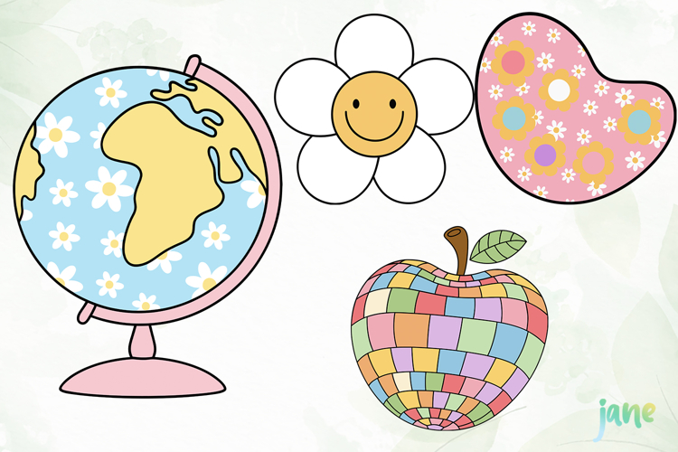 Groovy School Clipart