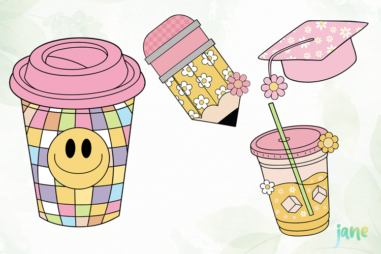 Groovy School Clipart