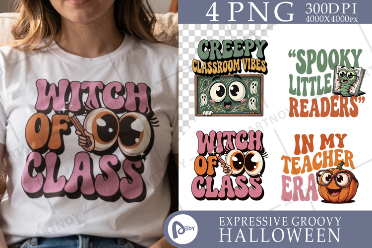 Spooky Teacher Halloween Sublimation