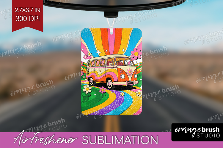 Groovy Air Freshener PNG - Summer PNG Sublimation