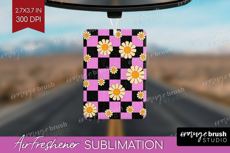Groovy Air Freshener PNG - Summer PNG Sublimation