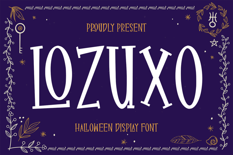 Lozuxo Display Playful Font