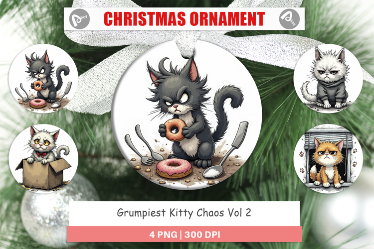 Ornament Grumpy Kitty