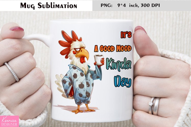 Cartoon Grumpy Animal|Funny Quotes Coffee Mug Sublimation