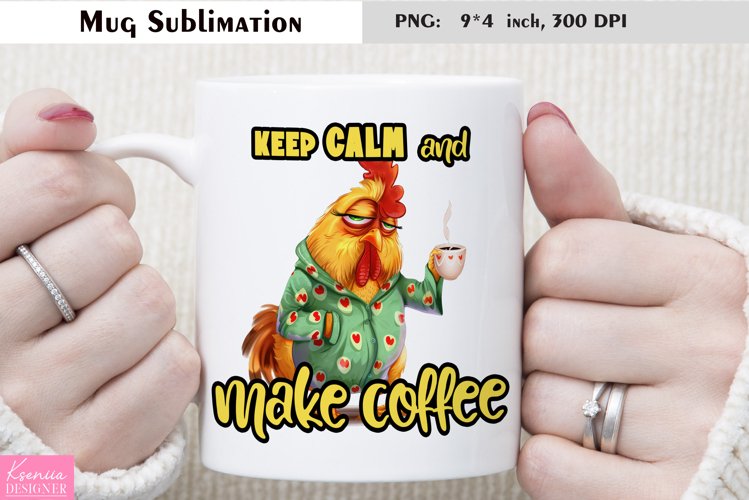 Cartoon Grumpy Animal|Funny Quotes Coffee Mug Sublimation