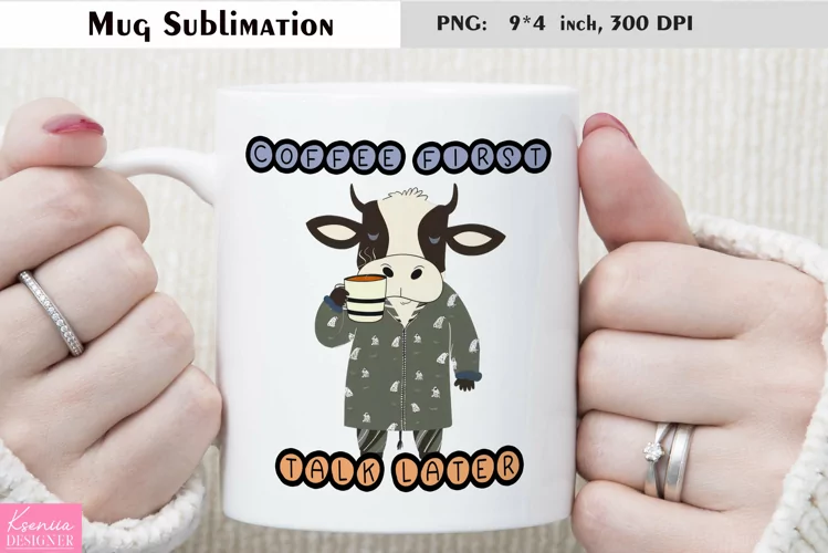 Cartoon Grumpy Animal|Funny Quotes Coffee Mug Sublimation