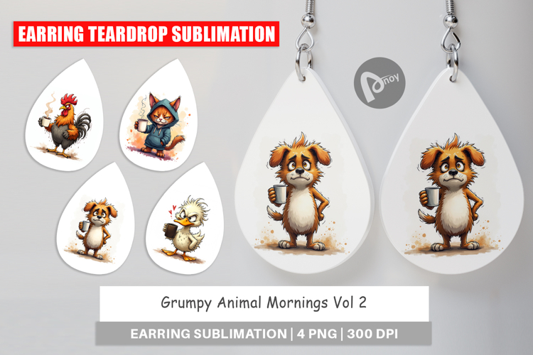 Sublimation Earring Designs Image 23