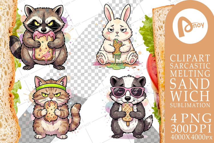 Grumpy Anti Diet Animal Sublimation
