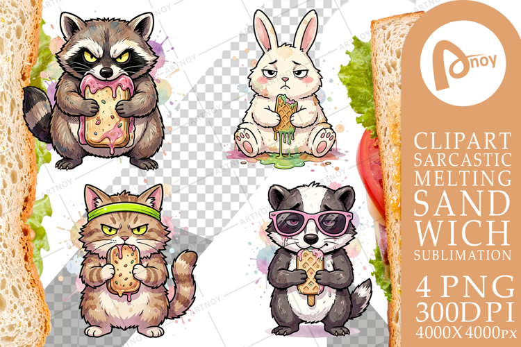 Grumpy Anti Diet Animal Sublimation