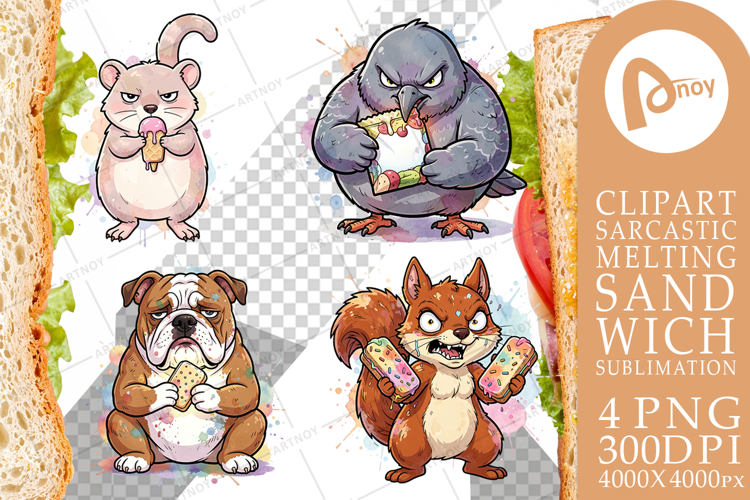 Grumpy Anti Diet Animal Sublimation
