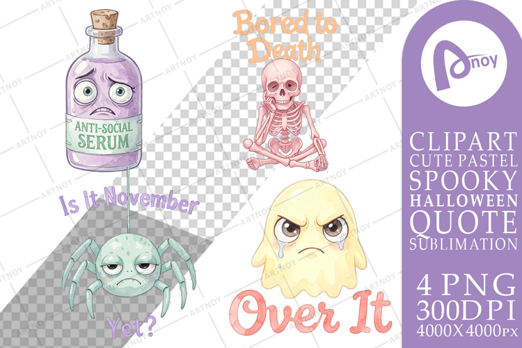 Anti-Social Halloween Sublimation