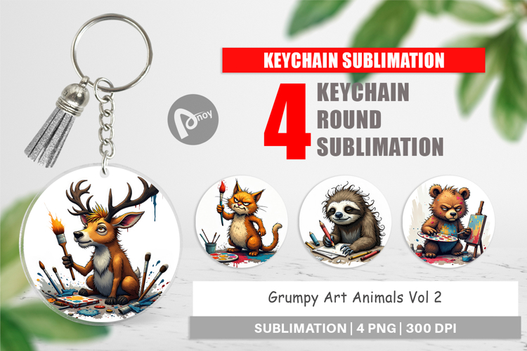 Keychain Art Grumps