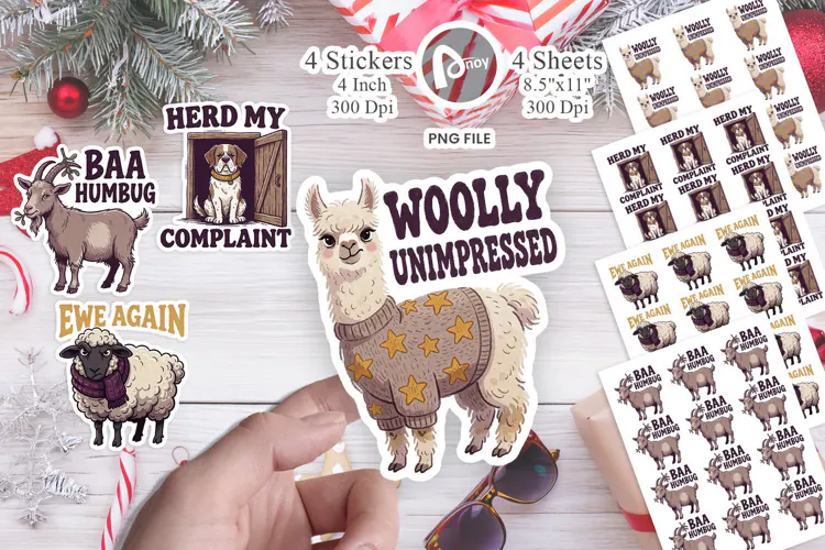 Barnyard Animal Quotes Sticker