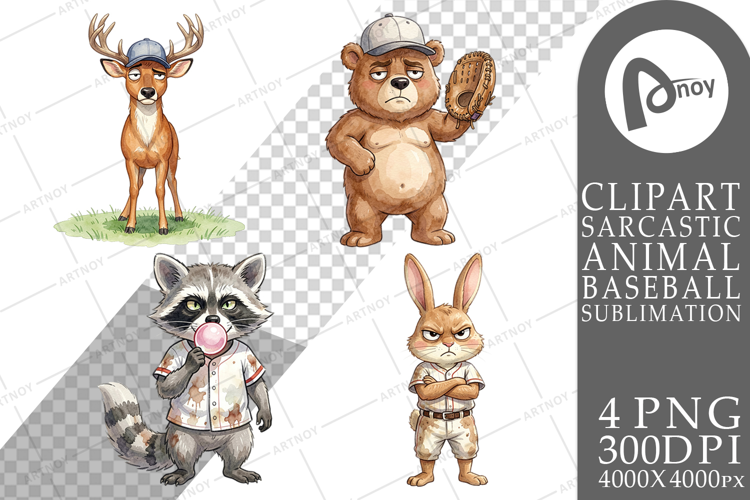 Grumpy Baseball Outfielder Sublimation
