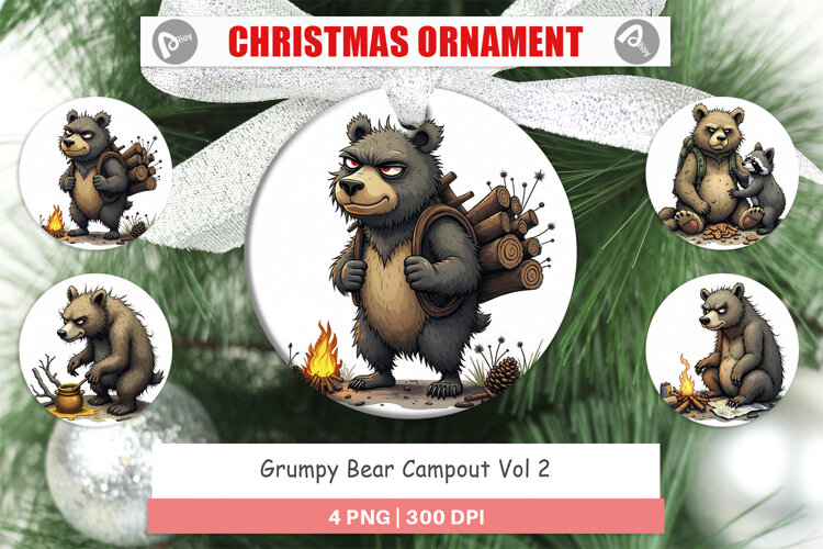 Ornament Grumpy Bear Camp example image 1