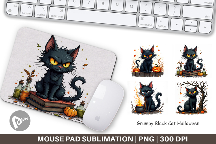 Black Cat Clipart Image 16