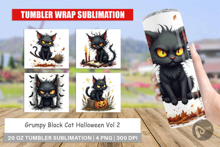 Black Cat Clipart Image 8
