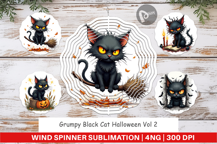 Black Cat Clipart Image 6