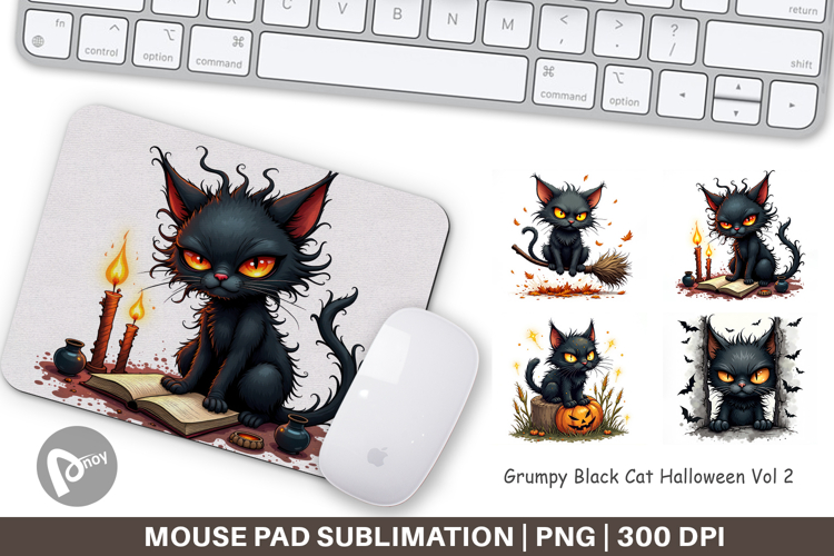 Black Cat Clipart Image 15