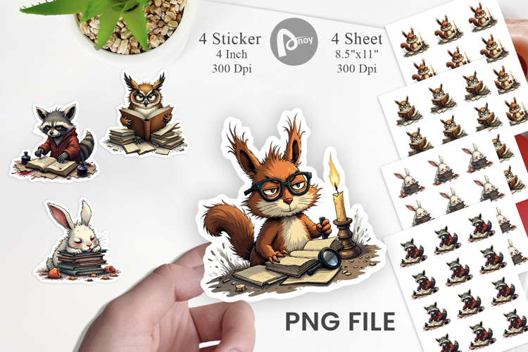 Bookworm Clipart Image 2