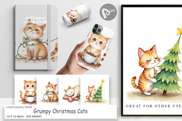 Christmas Watercolor Clipart Image 14