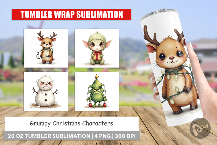 Grumpy Christmas Tumbler