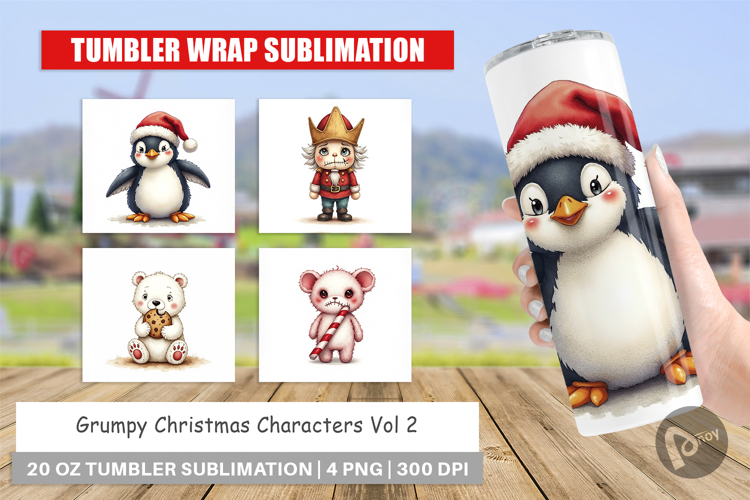 Grumpy Christmas Tumbler