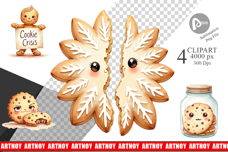 Christmas Cookie Clipart Image 11