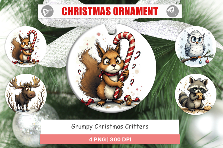 Christmas Ornament Clipart Image 19