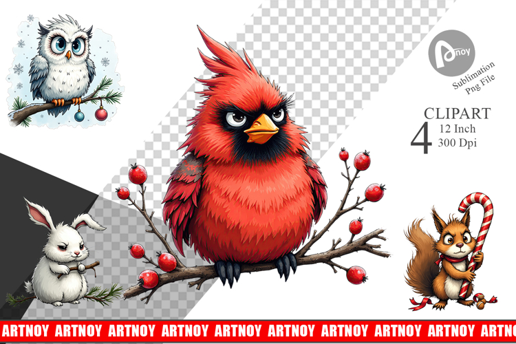 Christmas Watercolor Png Image 15